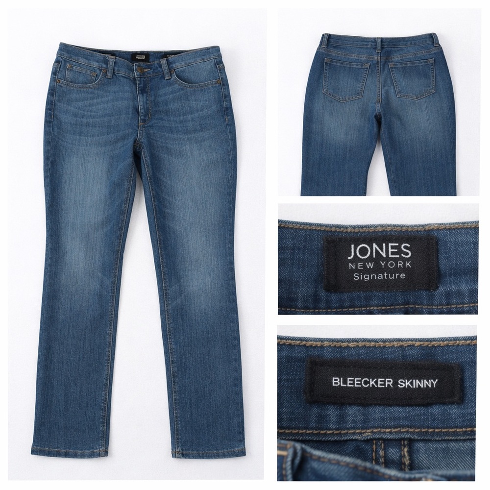 🦋 Jones New York Signature Bleecker Skinny Jeans – Medium Wash | Women’s/ Size 6
